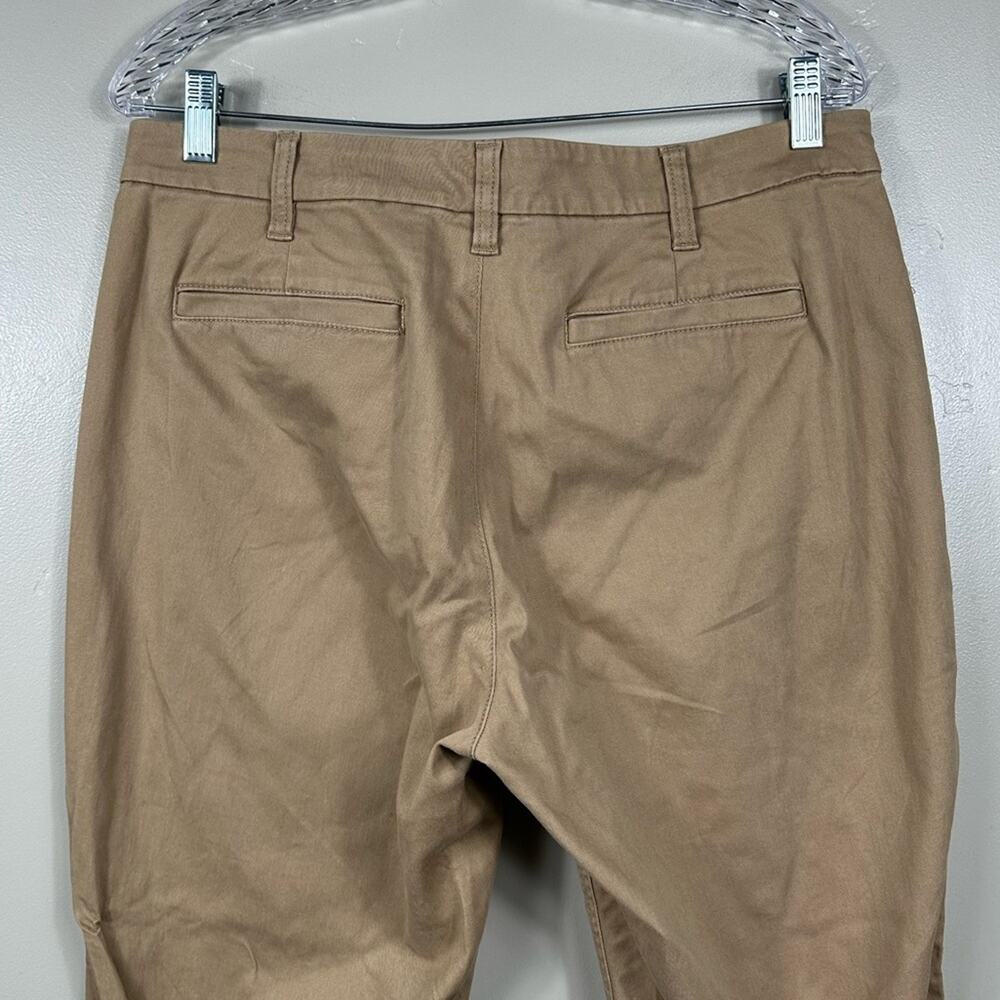J. Crew Women’s High Rise Girlfriend Chino Pant in Camel Brown Size 10 - Picture 6 of 9